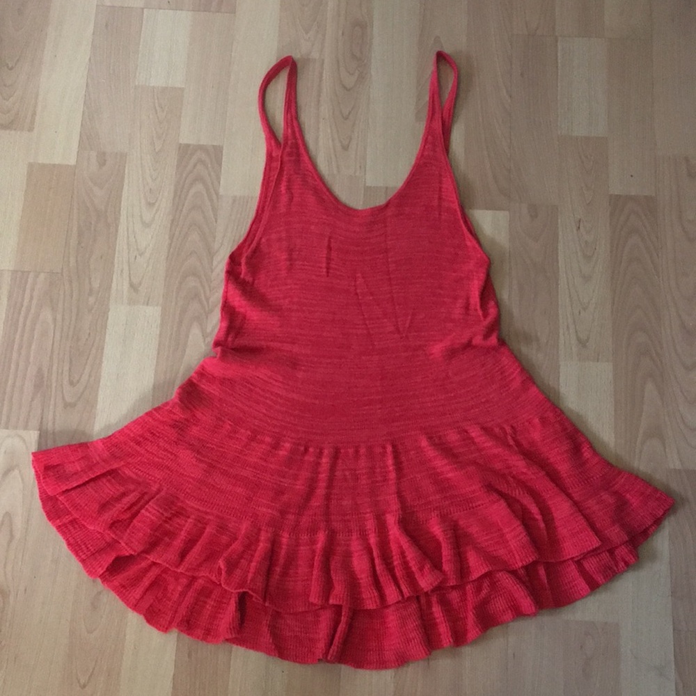 Hinge Knit Tank Top Mini Dress